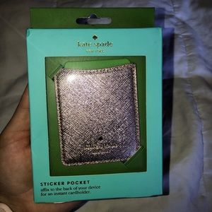 Kate Spade Sticker Pocket in Rose Gold